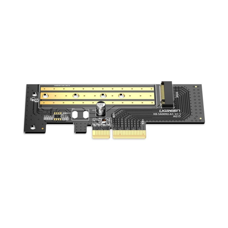 UGREEN CM302 M.2 NVMe SSD naar PCIe 3.0 x4 adapterkaart (CM302-70503)