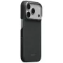 PITAKA Edge Case Argyle MagSafe-hoes voor iPhone 18 Pro / 17 Pro, basaltzwart