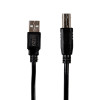 Gizzu USB 2.0 printerkabel USB-A naar USB-B, 1,5 m, zwart (GCPU2AB15)