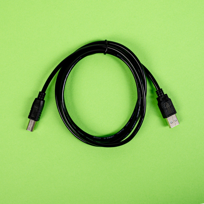 Gizzu USB 2.0 printerkabel USB-A naar USB-B, 1,5 m, zwart (GCPU2AB15)