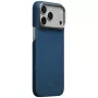 PITAKA Edge Case Argyle MagSafe-hoes voor iPhone 18 Pro Max / 17 Pro Max, middernachtblauw