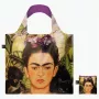 LOQI Frida Kahlo tas – Self Portrait with Hummingbird (Q_FK.SP.R)