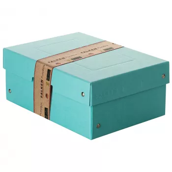 FALKEN PURE opbergbox 1250 vel pastelblauw 18,0 x 25,0 x 10,0 cm