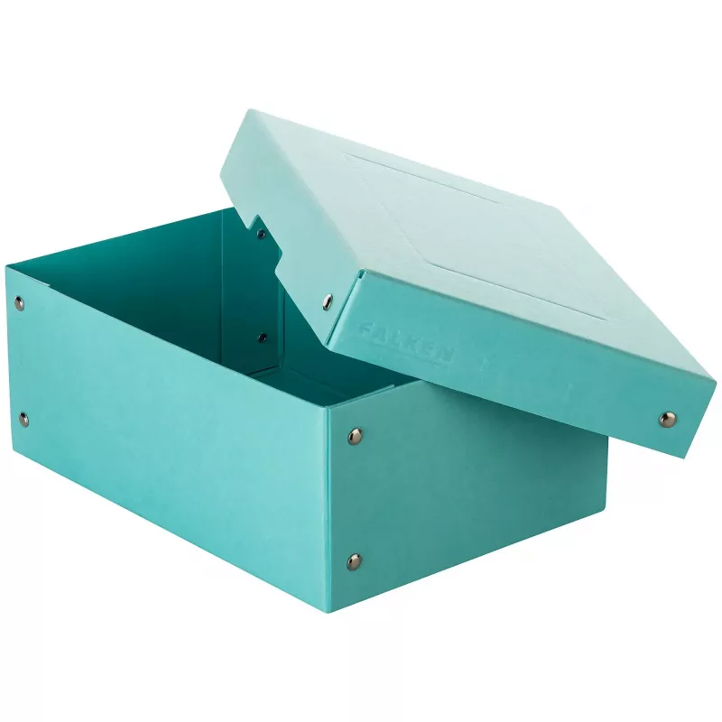 FALKEN PURE opbergbox 1250 vel pastelblauw 18,0 x 25,0 x 10,0 cm