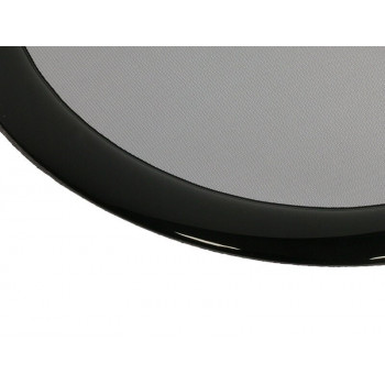 DEMCiflex stoffilter 120mm, rond - zwart/zwart