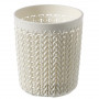 Curver Knit S ronde mand Ø10x11 cm, wit