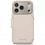 Decoded Leather Detachable Wallet leren hoesje voor iPhone 18 Pro / 17 Pro, MagSafe, Taupe