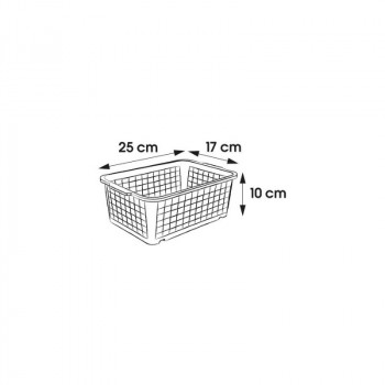Keeeper mini-mand 25x17x10cm Fred transparant