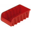 Curver DIY Stack Bin Profi 3 stapelbare kleinonderdelenbox, 20,9 x 11,5 x 7,5 cm, rood (0804953586)