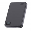 Ksix powerbank Magslim 10000 mAh magnetisch 15W USB-C PD 20W digitaal display zwart