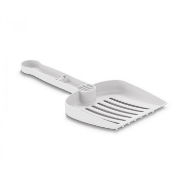 Stefanplast spatel voor kattenbak 25x11x2cm wit