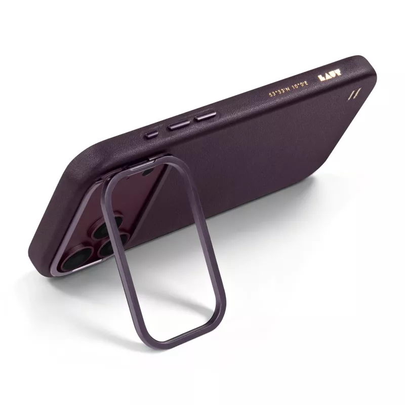 Laut Lux Edge hoes voor iPhone 18 Pro / 17 Pro, MagSafe, Deep Plum