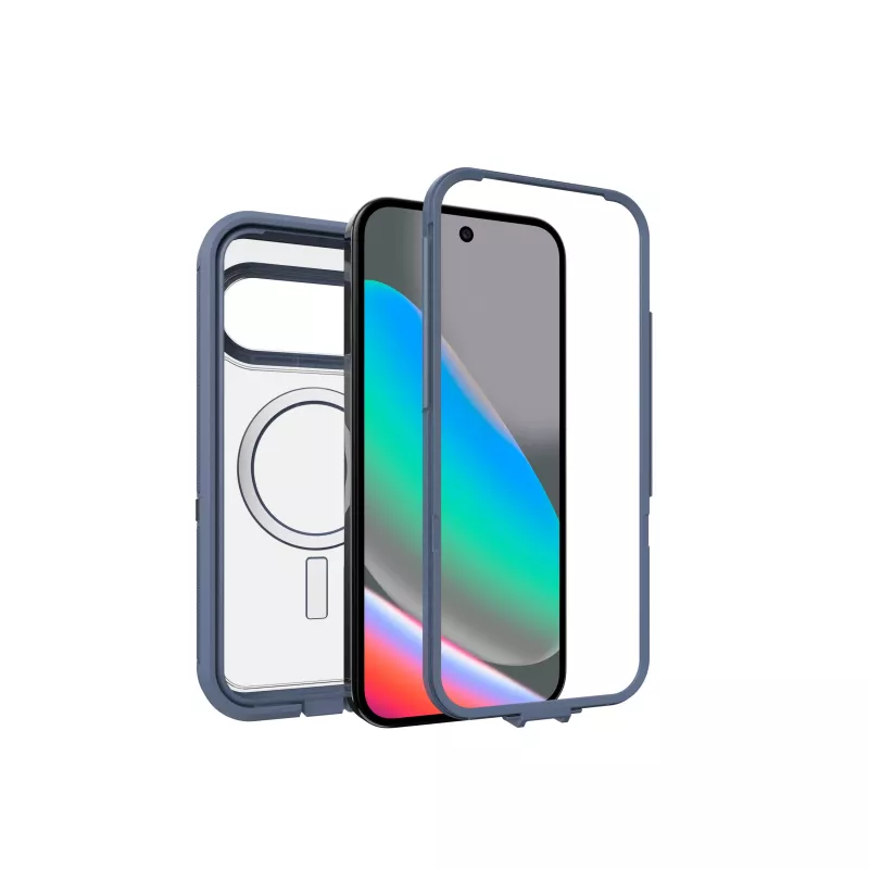 OtterBox Defender Series Pro XT hoes met Pixelsnap voor Google Pixel 10 / 10 Pro, Baby Blue Jeans