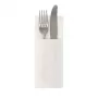PAPSTAR ROYAL Collection servettenzak, wit, stofachtig premium-tissue