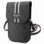 Guess 4G Stripe telefoontas, zwart
