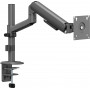 Secomp STANDARD monitorarm voor paalmontage, mechanische veer, 17–32 inch, max. 10 kg, zwart