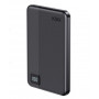Ksix powerbank Magslim 5000 mAh magnetisch USB-C PD 20W digitaal display zwart