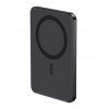 Ksix powerbank Magslim 5000 mAh magnetisch USB-C PD 20W digitaal display zwart