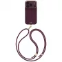 UNIQ Coehl Mirelle hoesje voor iPhone 18 Pro / 17 Pro Magnetic Charging bordeaux