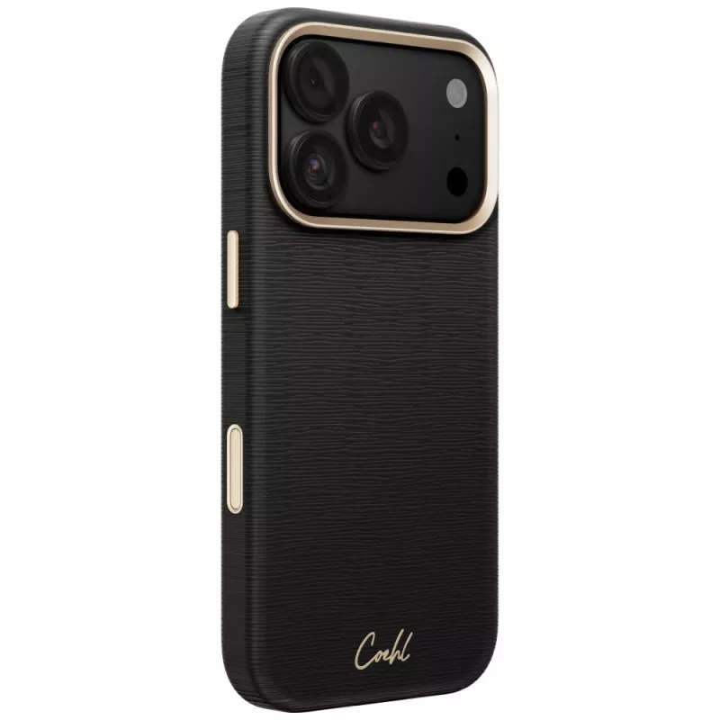 UNIQ Coehl Mirelle hoesje voor iPhone 18 Pro / 17 Pro magnetisch laden zwart