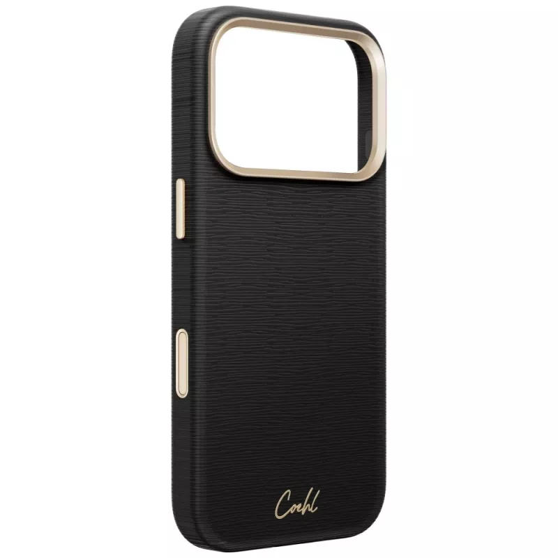 UNIQ Coehl Mirelle hoesje voor iPhone 18 Pro / 17 Pro magnetisch laden zwart