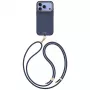 UNIQ Coehl Mirelle hoesje voor iPhone 18 Pro / 17 Pro magnetisch laden blauw