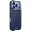 UNIQ Coehl Mirelle hoesje voor iPhone 18 Pro / 17 Pro magnetisch laden blauw