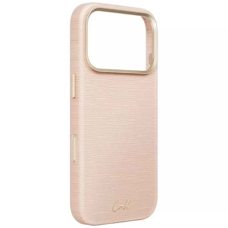 UNIQ Coehl Mirelle hoesje voor iPhone 18 Pro / 17 Pro magnetisch laden roze