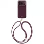 UNIQ Coehl Mirelle hoesje voor iPhone 18 Pro Max / 17 Pro Max Magnetic Charging bordeaux