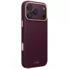 UNIQ Coehl Mirelle hoesje voor iPhone 18 Pro Max / 17 Pro Max Magnetic Charging bordeaux