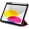 OtterBox React Series ultra-slim flip-hoes voor Apple iPad 10,9 inch (10e generatie) – zwart/rood