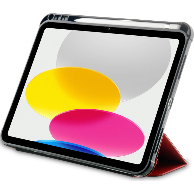 OtterBox React Series ultra-slim flip-hoes voor Apple iPad 10,9 inch (10e generatie) – zwart/rood
