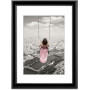 Hama Swing kunststof fotolijst, zwart, 15 x 20 cm
