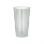 PAPSTAR herbruikbare beker 6,5 cm 0,2 l transparant