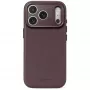 Decoded Leather Backcover – leren hoes voor iPhone 18 Pro Max / 17 Pro Max, compatibel met MagSafe (chocolat brown)