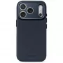 Decoded Leather Backcover – leren hoes voor iPhone 18 Pro Max / 17 Pro Max, compatibel met MagSafe (middernacht)