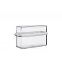 Mepal Stora knäckebröd opbergbox, wit, 1,7 l