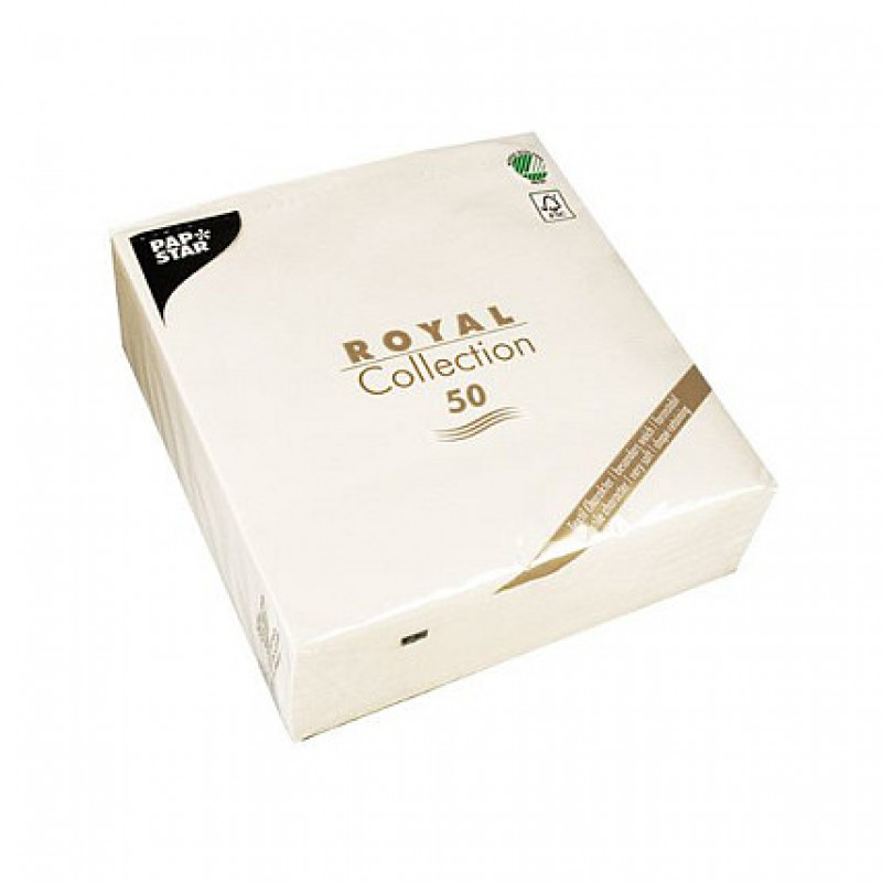 PAPSTAR servetten 40,0 x 40,0 cm 3-laags wit