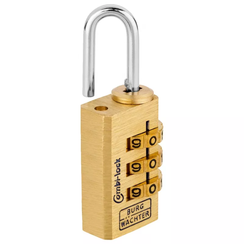 Burg-Wächter Combi-Lock 80 15M combinatieslot, goud