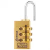 Burg-Wächter Combi-Lock 80 15M combinatieslot, goud