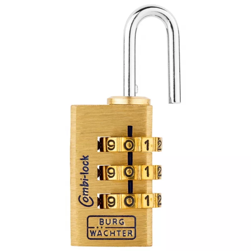 Burg-Wächter Combi-Lock 80 15M combinatieslot, goud