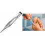 FIRST AID ONLY splinterpincet, 144 mm, zilver van roestvrij staal, voor fijn grijp- en vasthoudwerk