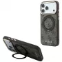 Guess Ring Stand 360 4G Classic Logo MagSafe-hoesje voor iPhone 18 Pro / 17 Pro bruin