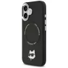 Hoesje Karl Lagerfeld Choupette Pin MagSafe voor iPhone 17 zwart