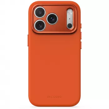 Decoded AntiMicrobial silicone achterkant voor iPhone 18 Pro Max / 17 Pro Max, MagSafe-compatibel, terracotta
