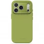 Decoded AntiMicrobial silicone achterkant voor iPhone 18 Pro Max / 17 Pro Max, MagSafe-compatibel, mosgroen