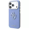 Guess genarbde & grote resin-logo hoes voor iPhone 18 Pro Max / 17 Pro Max, blauw