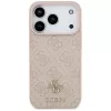 Guess 4G Small Classic Logo MagSafe-hoesje voor iPhone 18 Pro / 17 Pro, roze