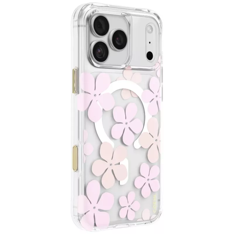 UNIQ Coehl Mila hoes voor iPhone 18 Pro Max / 17 Pro Max, magnetisch laden, roze