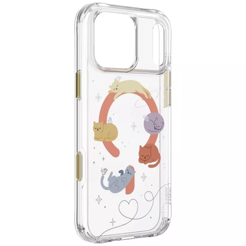 UNIQ Coehl Elysie hoes voor iPhone 18 Pro Max / 17 Pro Max, magnetisch laden, Whiskered Dreams